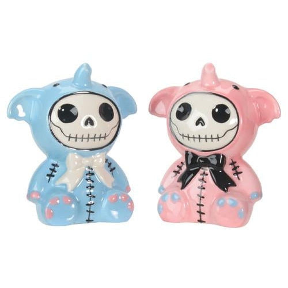 3.5&quot; Salt &amp; Pepper Shaker - Furrybones Elefun, SKU PG-Y1384, UPC 700317119227