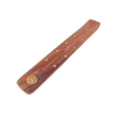 10&quot; Wood Incense Holder - Astrology - Virgo, SKU ER3A-VI, UPC 700317021957