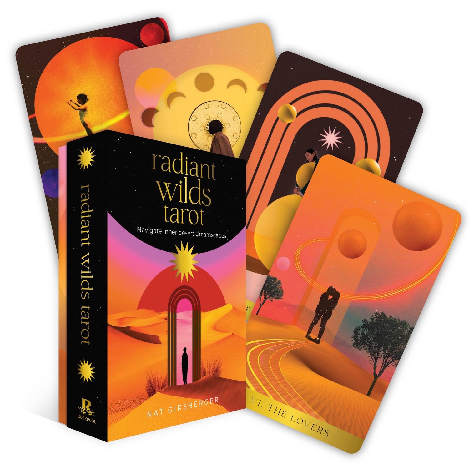 Radiant Wilds Tarot by Girsberger Nat, SKU RP-162, UPC 700317075073