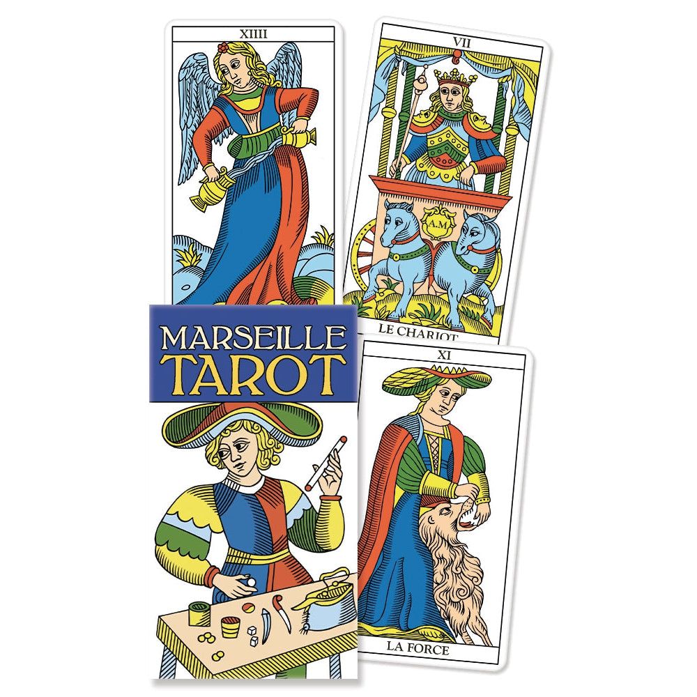 Marseille Tarot by Anna Maria Morsucci, Mattio Ottolini, SKU LW1847, UPC 700317031611
