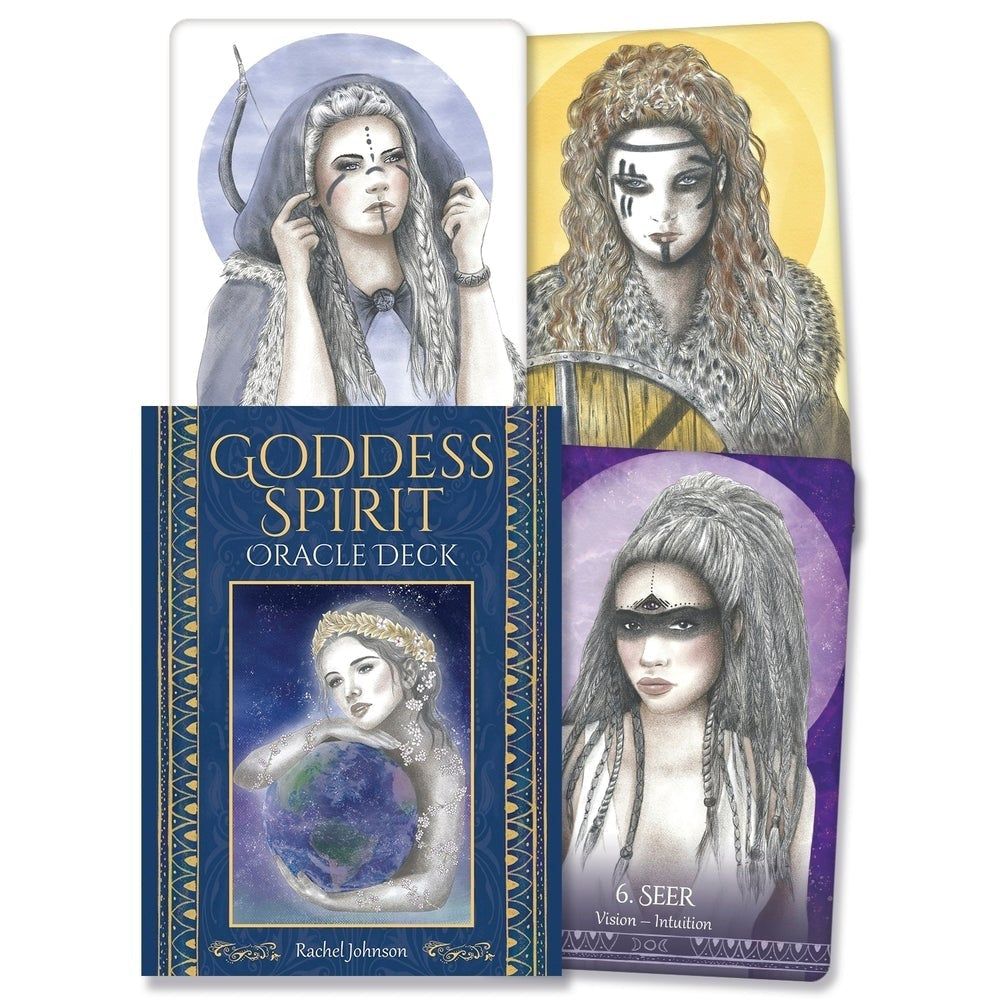 Goddess Spirit Oracle Deck by Rachel Johnson, SKU LW129, UPC 6016026299209