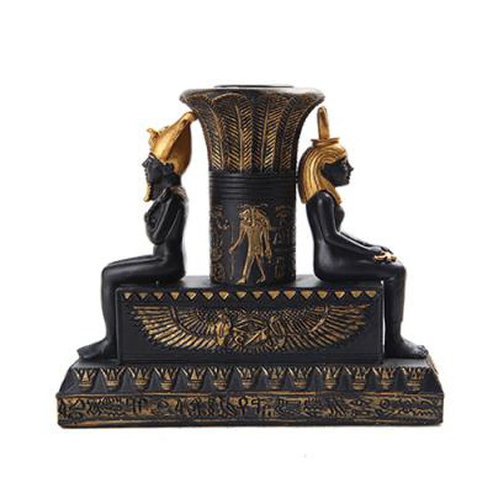 5&quot; Isis and Osiris Candle Holder, SKU PG-10248, UPC 700317291657