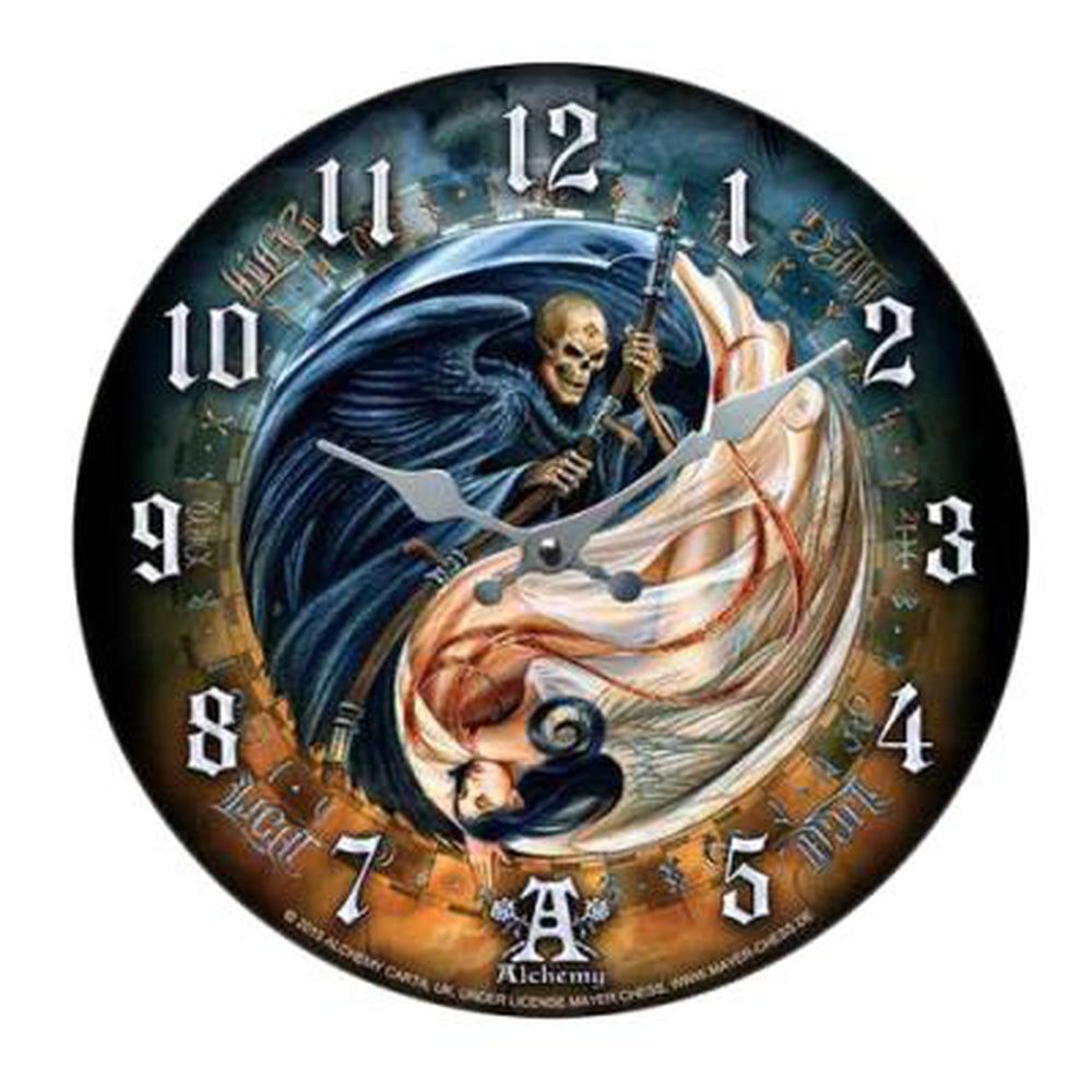 13.25&quot; Wall Clock - Versus Doctrinus, SKU PG-11094, UPC 700317110316