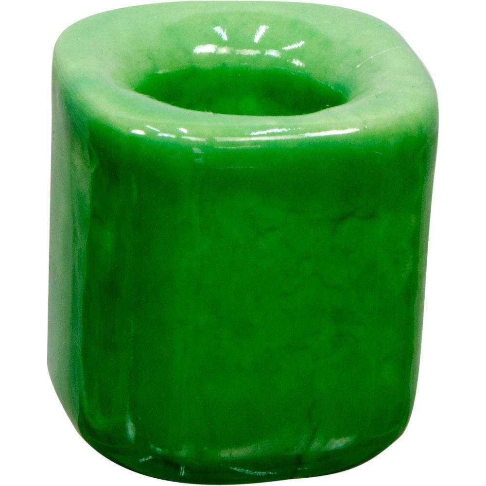 Ceramic Chime Candle Holder - Light Green, SKU KH-03602-D5, UPC 700317022145