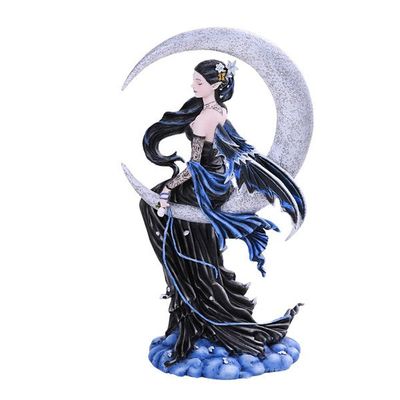 12.4&quot; Fairy Statue - Solace Moon, SKU PG-12935, UPC 700317252610