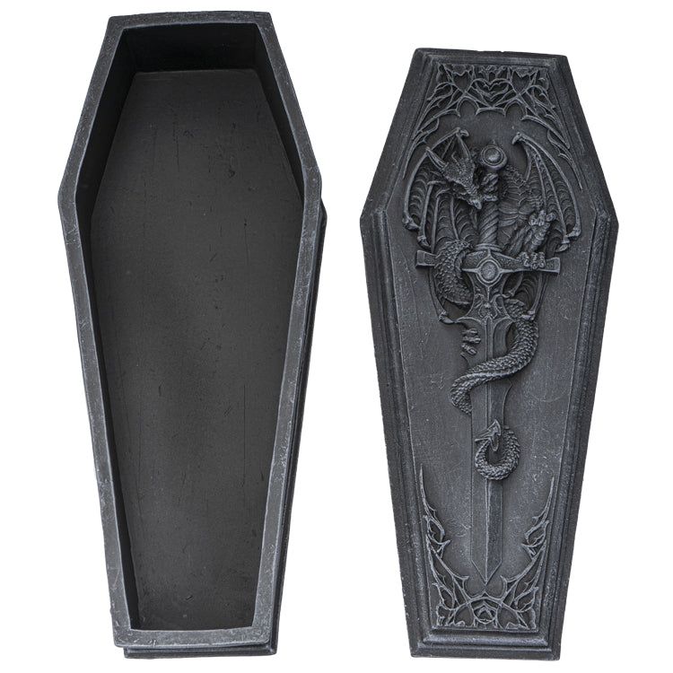 10&quot; Coffin Display Box, SKU PG-Y9285, UPC 700317125853