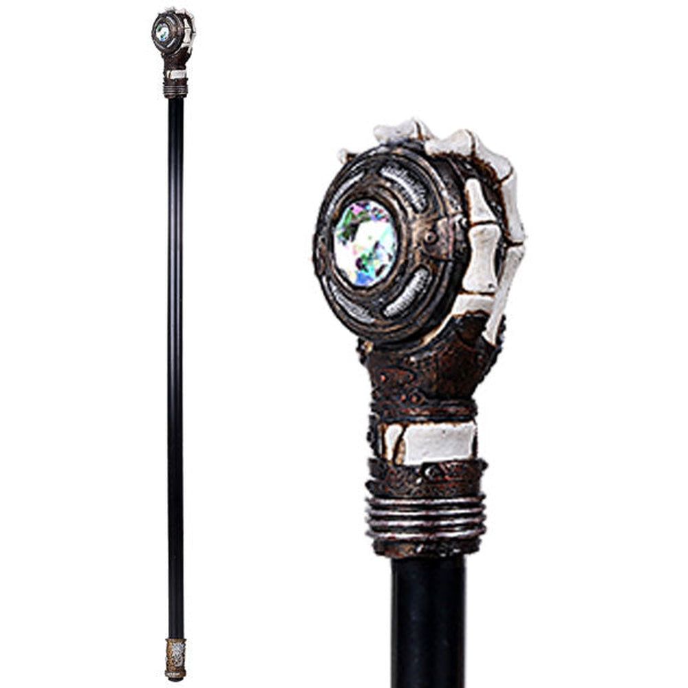 38&quot; Walking Cane - Steampunk, SKU PG-12547, UPC 700317294146