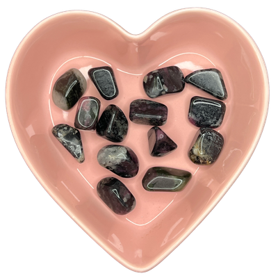 Eudialyte Tumbled Stone Natural Gemstone - One Stone, SKU TR-569, UPC 700317030041