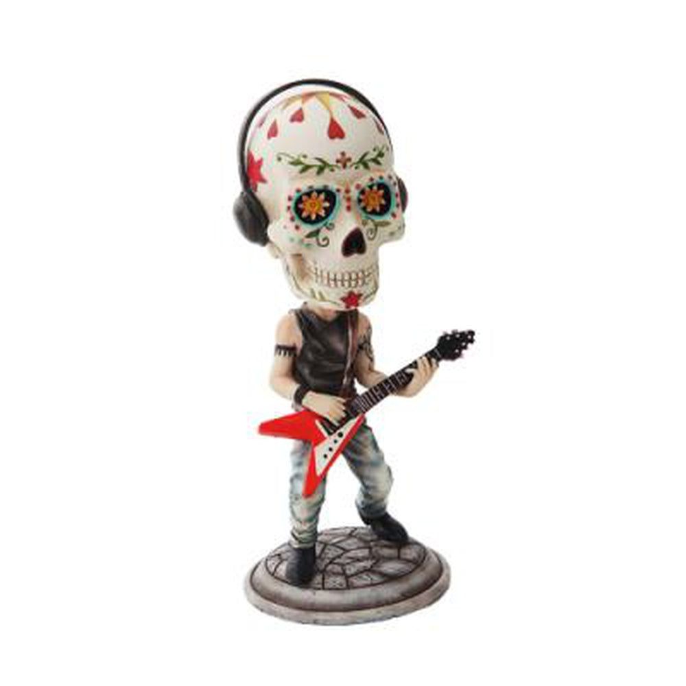 8.5&quot; Day of the Dead Bobblehead - Guitarist, SKU PG-10262, UPC 700317038085