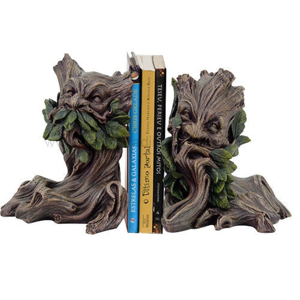 6&quot; Green Man Polyresin Bookends (Pair), SKU PG-8888, UPC 700317023470
