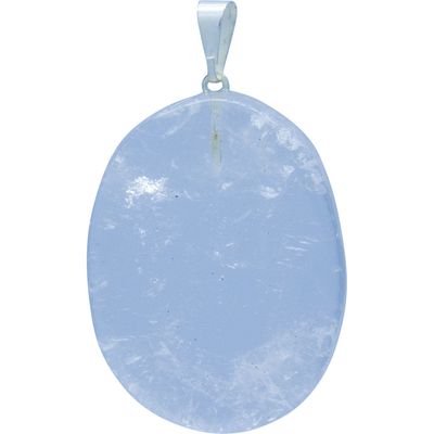 Stone Slice Pendant - Quartz, SKU KH-99038-D5, UPC 700317117834