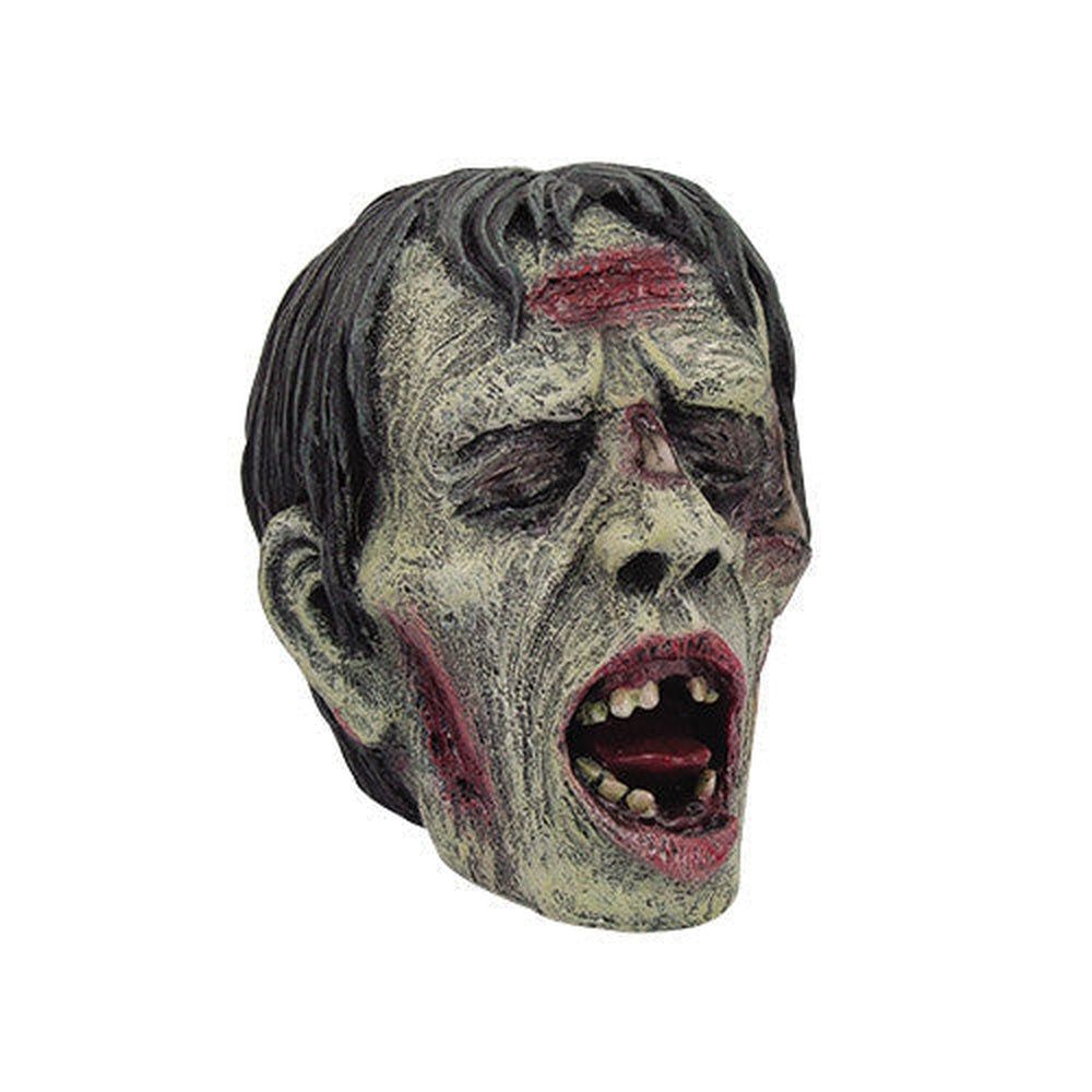 4&#39;&#39; Zombie Decaying Skull Statue, SKU PG-9698, UPC 700317024514