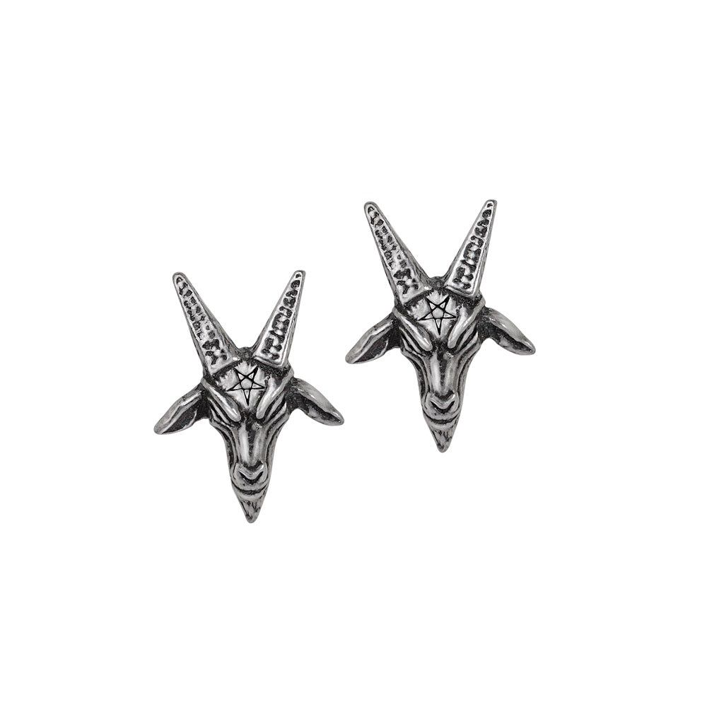 Baphomet Studs, SKU AL-E449, UPC 700317061779