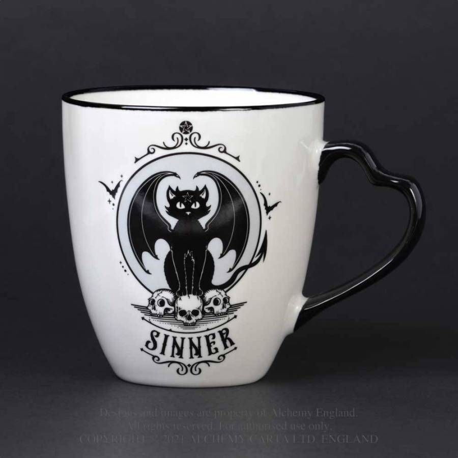 12 oz Ceramic Mug Set - Saint &amp; Sinner, SKU PG-14630, UPC 700317028796