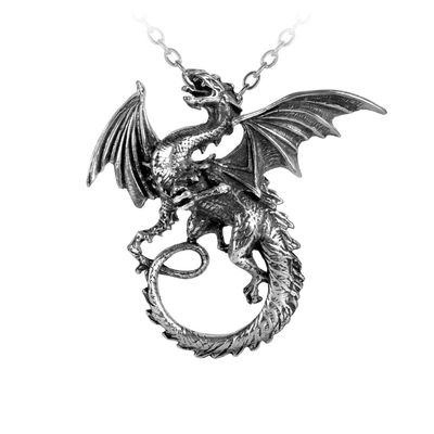 The Whitby Wyrm Pendant, SKU AL-P323, UPC 700317059769