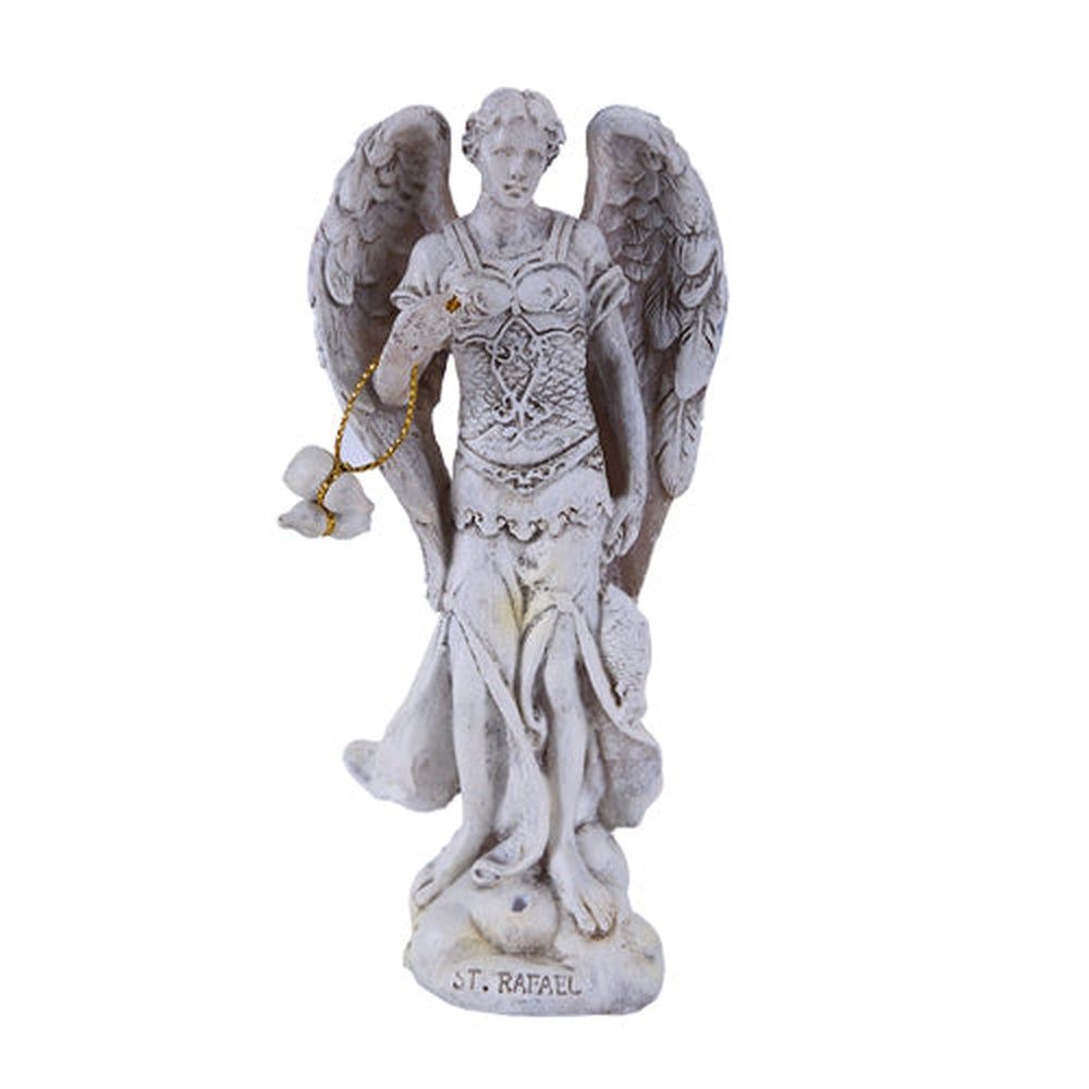 4.75&quot; Archangel Statue - Raphael, SKU PG-11198, UPC 700317109884