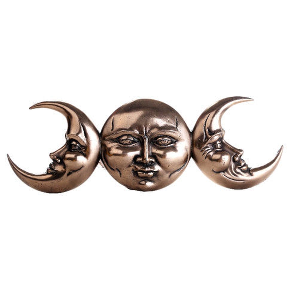 15&quot; Triple Moon Goddess Wall Plaque, SKU PG-11870, UPC 700317058281