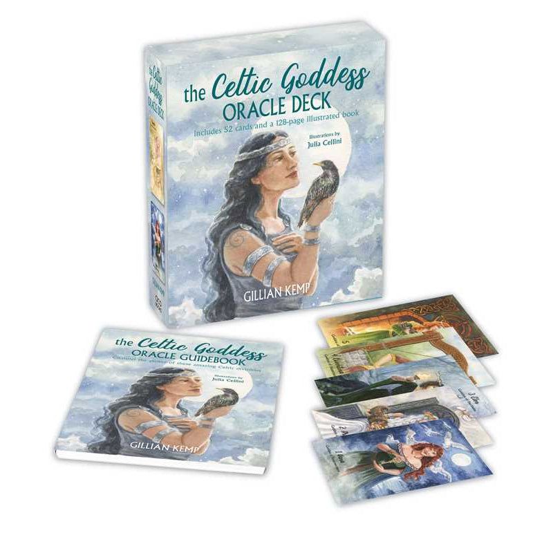 The Celtic Goddess Oracle Deck by Gillian Kemp, SKU SS-84, UPC 700317074939