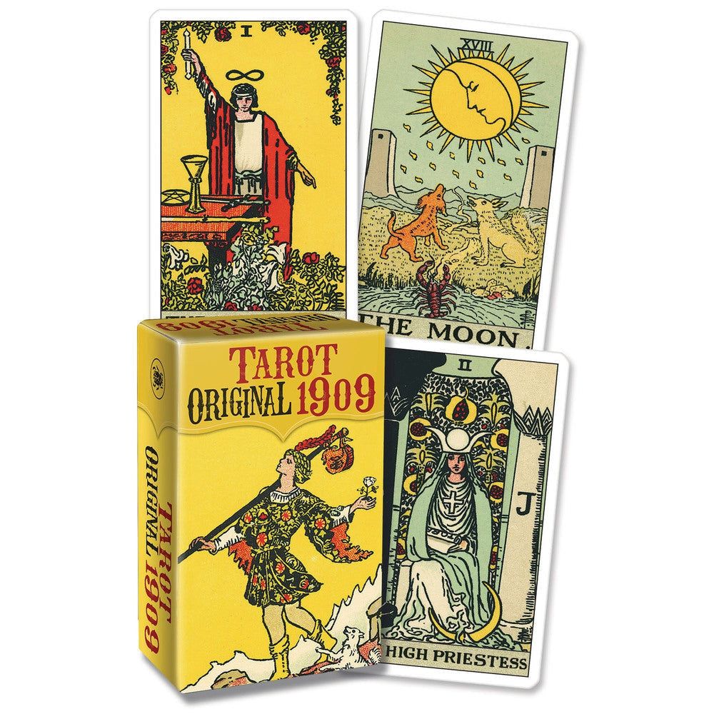 Tarot Original 1909 Mini by Arthur Edward Waite, Pamela Colman Smith, Sasha Graham, SKU LW2023, UPC…