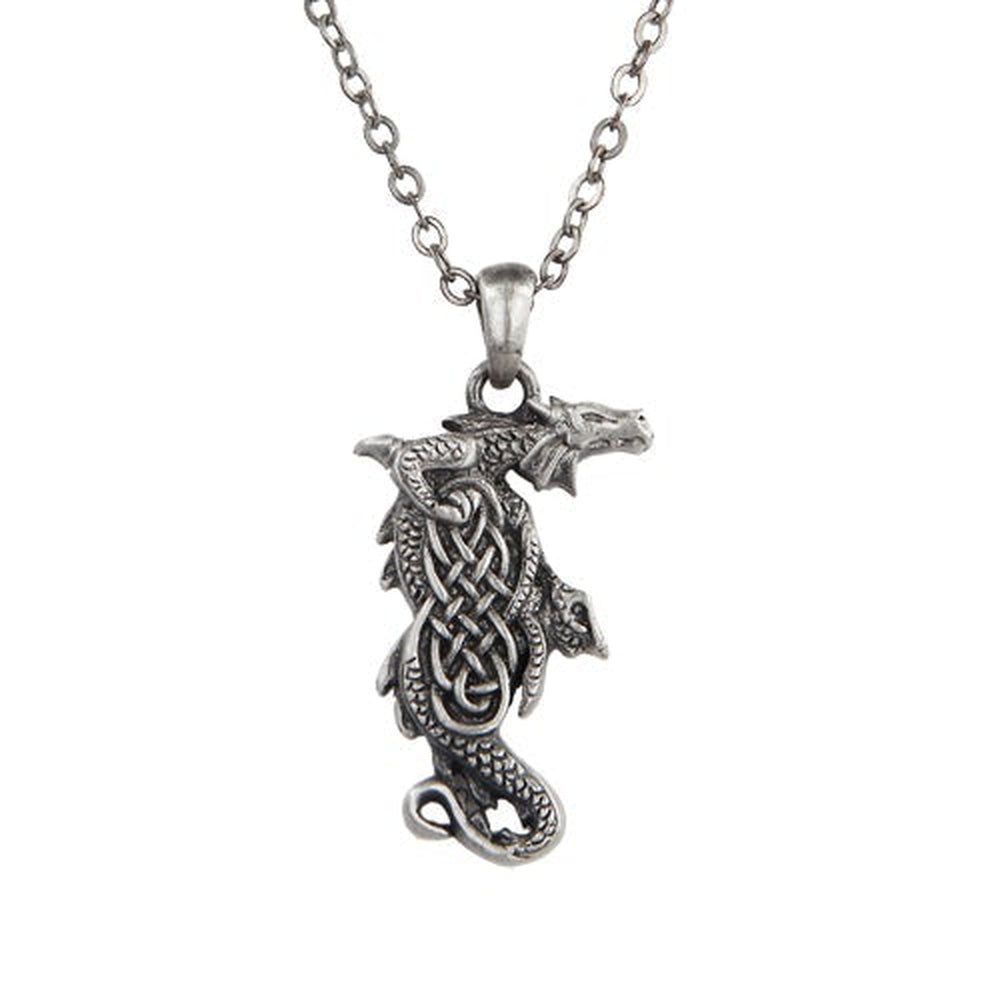 Celtic Dragon Necklace, SKU PG-10027, UPC 6016004374379