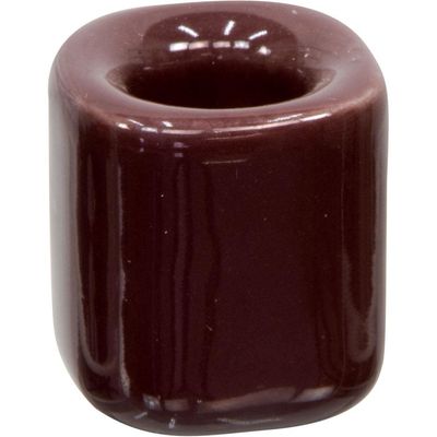 Ceramic Chime Candle Holder - Brown, SKU KH-03599-D5, UPC 700317022176