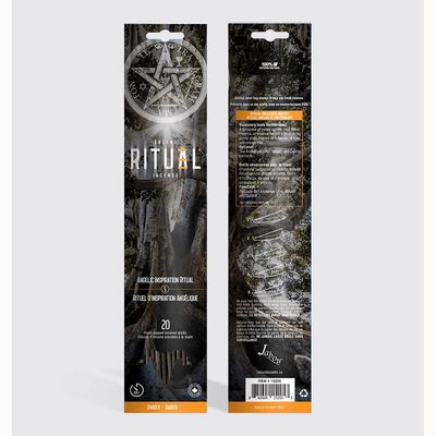 Ritual Incense 20 Sticks - Angelic Inspiration, SKU KH-IN-72516, UPC 6016010844859