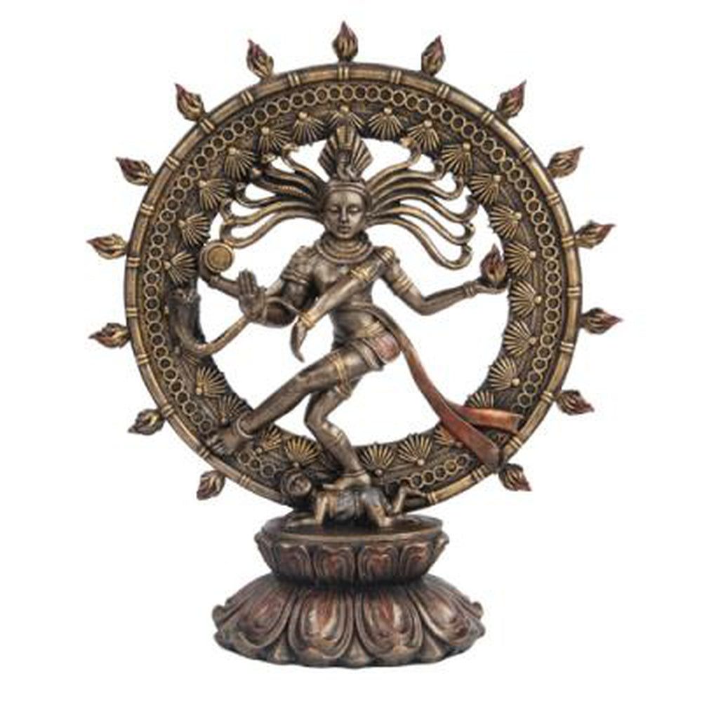 9&quot; Hindu Statue - Shiva Nataraja, SKU PG-10069, UPC 700317053293