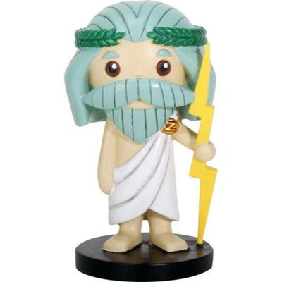 3.75&quot; Greekies Statue - Zeus, SKU PG-Y8755, UPC 700317053279