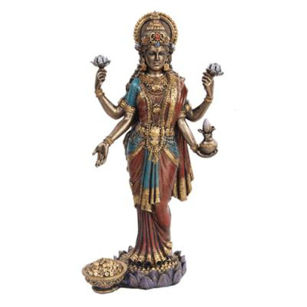 10&quot; Hindu Statue - Lakshmi, SKU PG-10068, UPC 700317053286