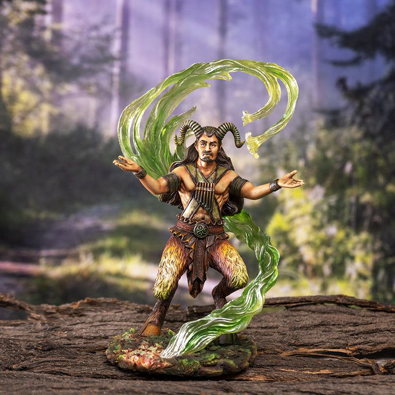 9&quot; Anne Strokes Elemental Magic Statue - Earth Wizard, SKU PG-15293, UPC 700317127130