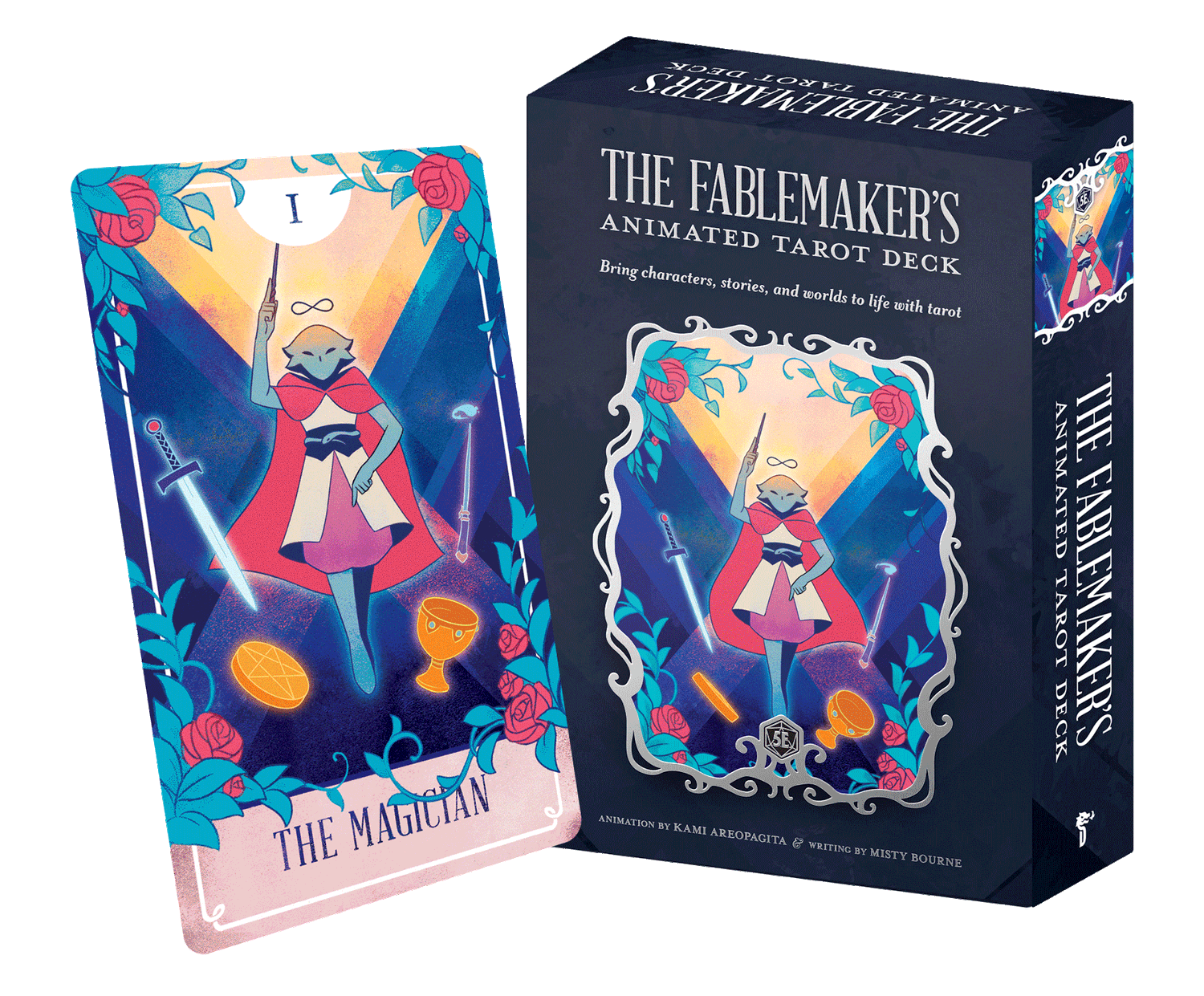 The Fablemaker&#39;s Animated Tarot Deck by Misty Bourne, Kami Areopagita, SKU UG-FBL78, UPC 7003171261…
