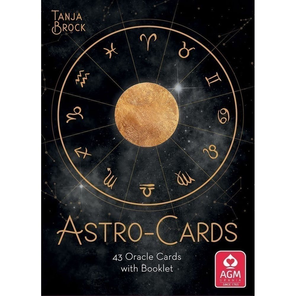 Astro-Cards Oracle Deck by Tanja Brock, SKU UG-ATR43, UPC 700317118565