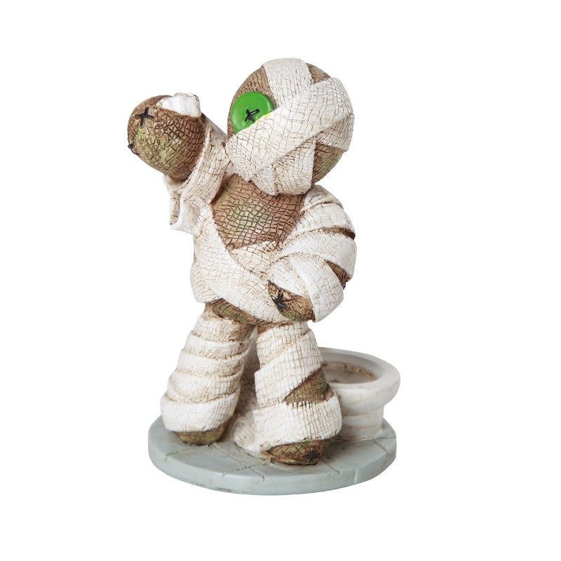 4.15&quot; Pinhead Monster Statue - Mummy, SKU PG-12139, UPC 700317023678