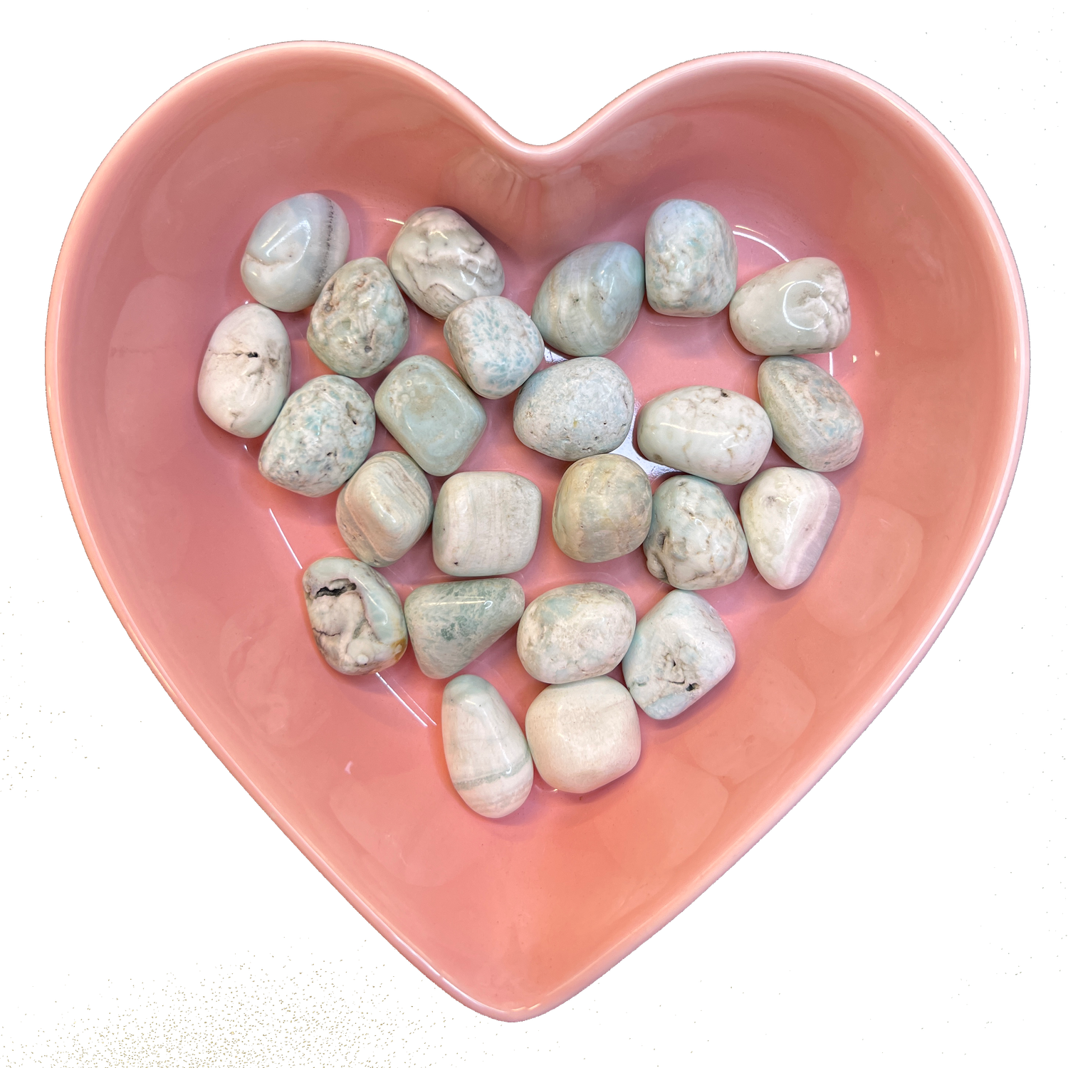 Hemimorphite Tumbled Stone Natural Gemstone - One Stone, SKU TR-123, UPC 6016004931930
