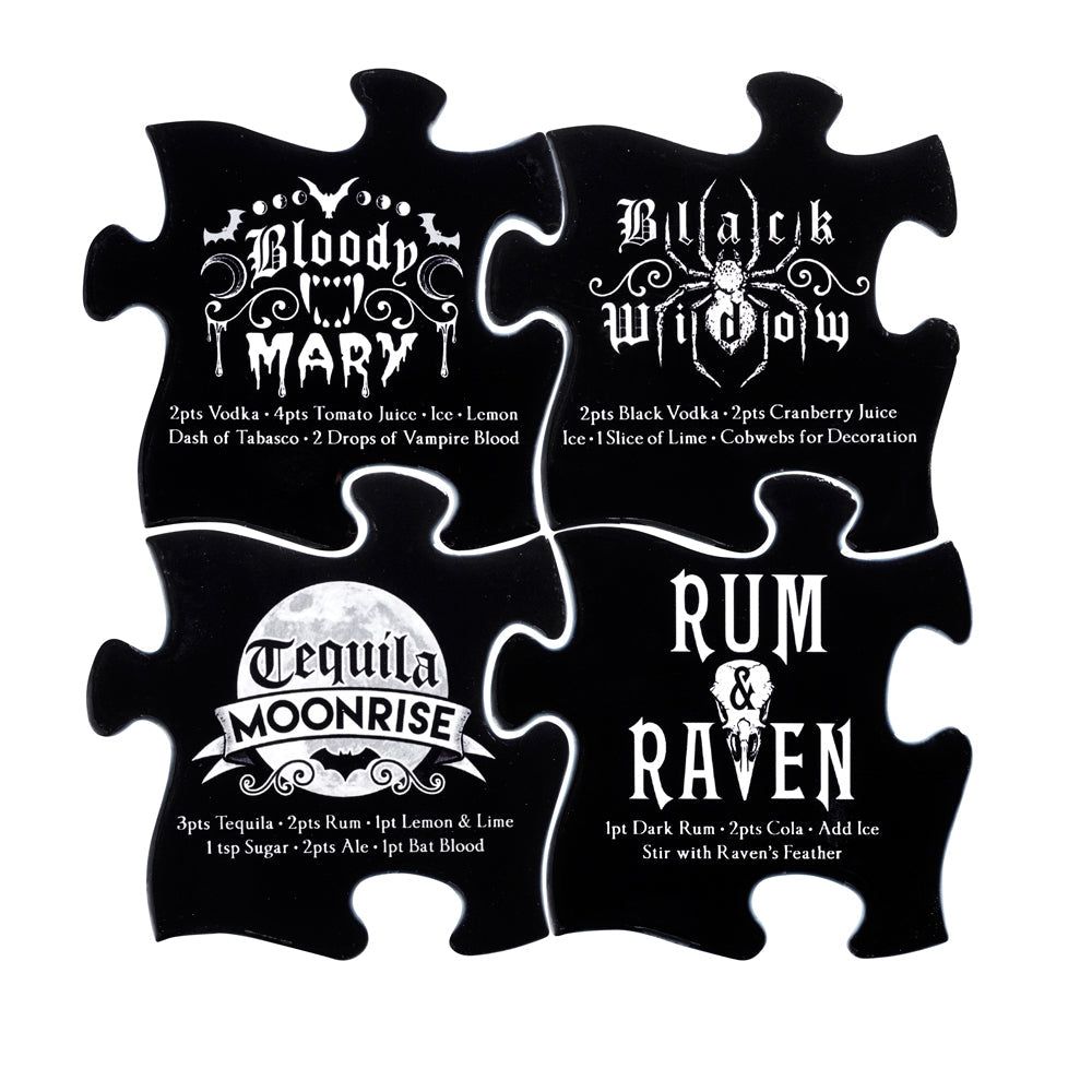 Gothic Cocktail Coaster, SKU AL-CJ1, UPC 700317062431
