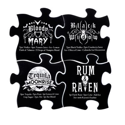 Gothic Cocktail Coaster, SKU AL-CJ1, UPC 700317062431