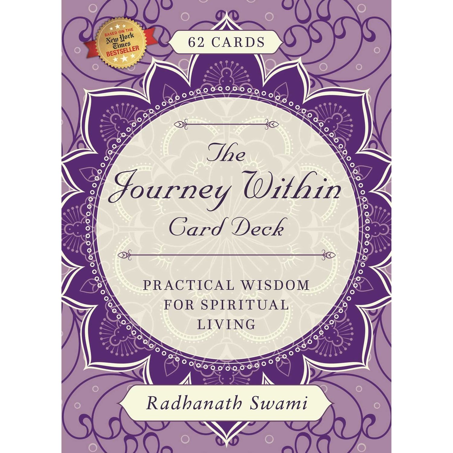 The Journey Within Card Deck by Radhanath Swami, SKU SS-131, UPC 700317110484