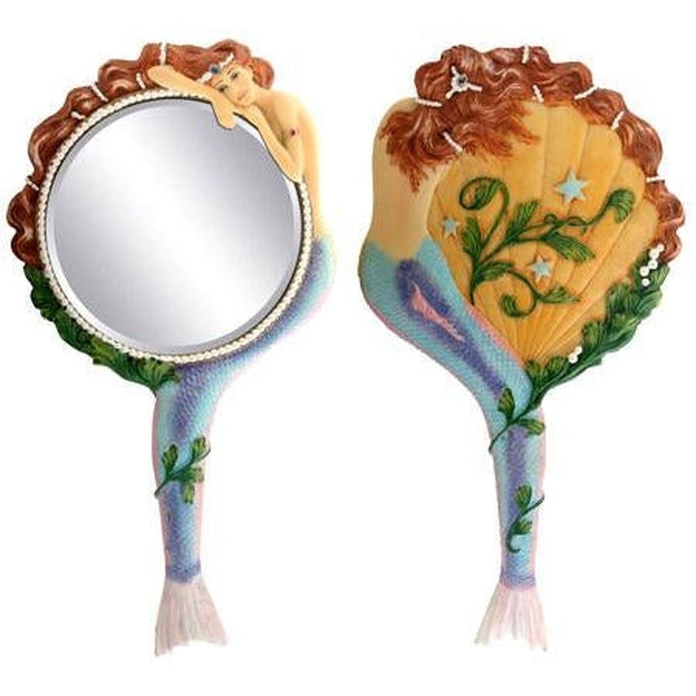 10.75&quot; Mermaid Hand Mirror, SKU PG-Y6617, UPC 700317078296