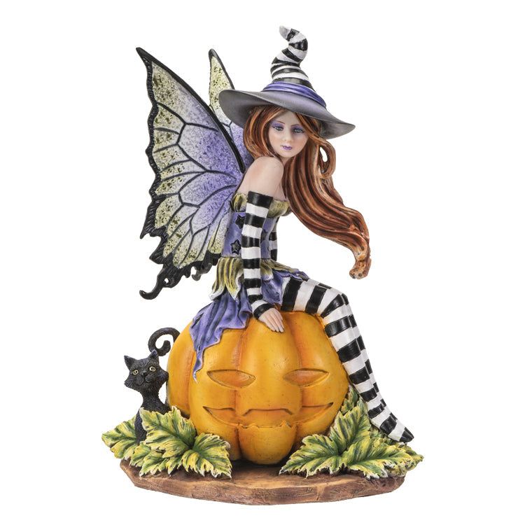 8.25&quot; Amy Brown Fairy Statue - Bewitching, SKU PG-14923, UPC 700317066033