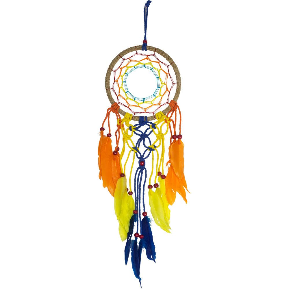21&quot; Dream Catcher - Macrame Mandala, SKU KH-30279, UPC 700317247418
