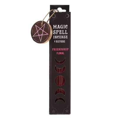 Magic Spell Incense Sticks - Friendship - Floral (Pack of 15), SKU PG-14594, UPC 700317032007