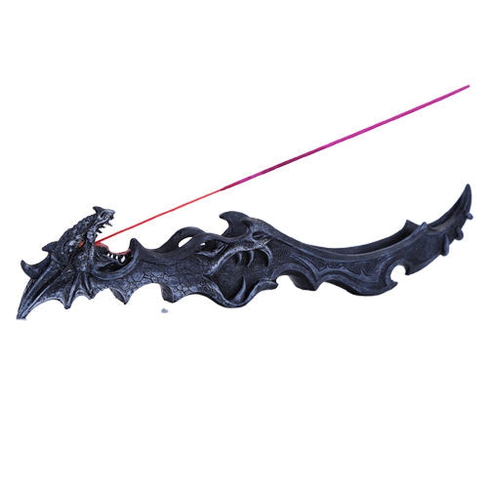 12.75&quot; Dragon Mouth Stick Incense Burner, SKU PG-11186, UPC 700317047124