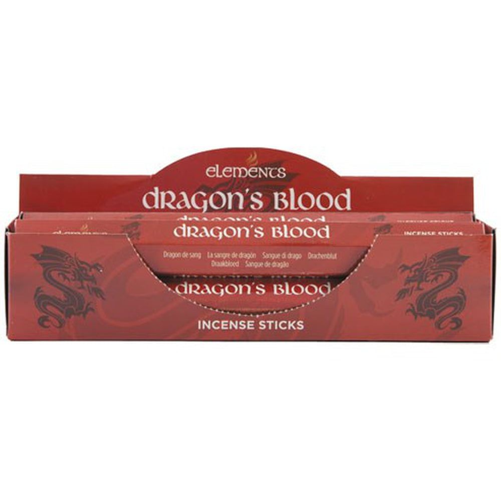 Elements Incense Sticks Display - Dragon&#39;s Blood (6 Packs of 20 Sticks), SKU PG-14431, UPC 70031707…