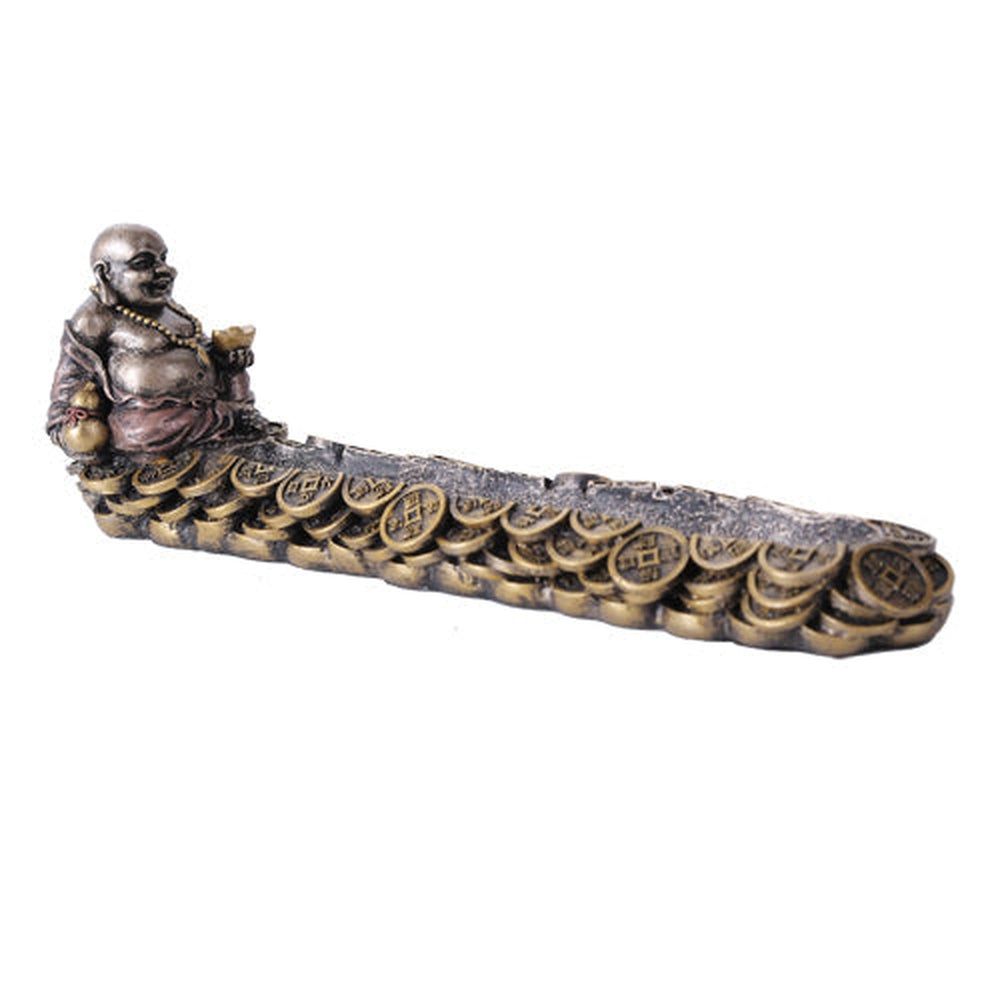 10.25&quot; Buddha Stick Incense Burner, SKU PG-11110, UPC 700317047094