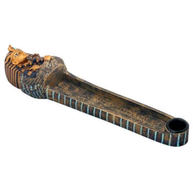 11&quot; Tut Coffin Cone Incense Burner, SKU PG-Y7052, UPC 700317050391