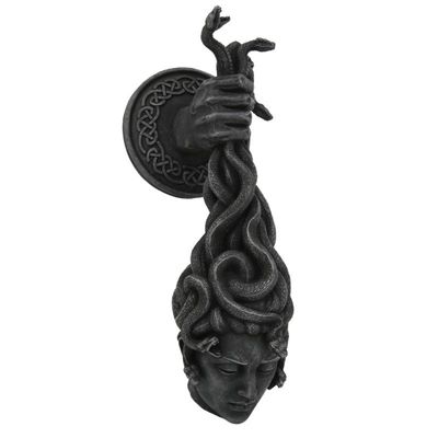 12.25&quot; Hanging Medusa Head Wall Plaque, SKU PG-12745, UPC 700317070238