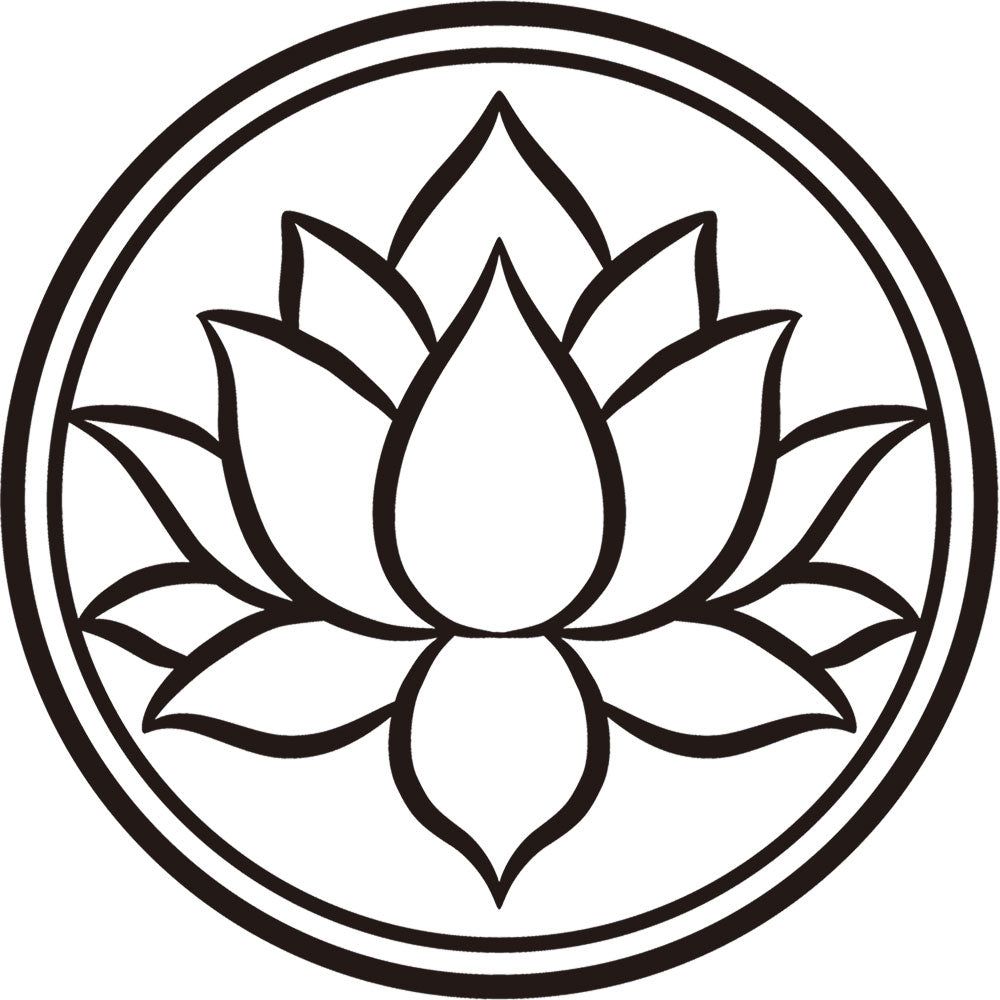 22&quot; Wall Decal - Lotus Flower, SKU KH-57638, UPC 700317122036