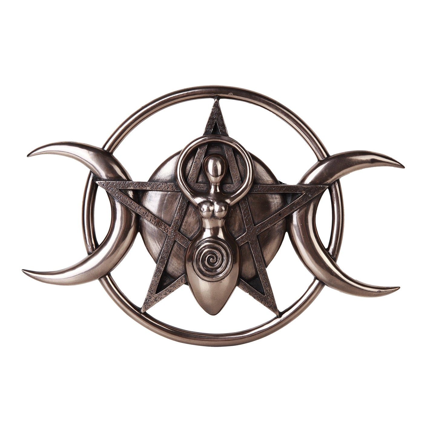 12&quot; Spiral Goddess Wall Plaque, SKU PG-12221, UPC 700317058304