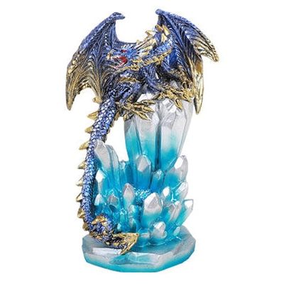 6&quot; Dragon Statue - Ice Purple, SKU PG-13686, UPC 700317079132
