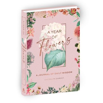 A Year of Flowers Journal by Cheralyn Darcey, SKU RP-13, UPC 700317040293